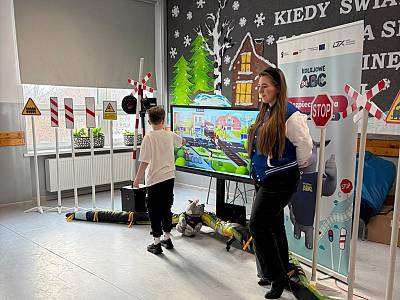 Zajęcia z zakresu bezpieczeństwa w ruchu kolejowym