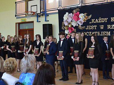 Pożegnanie uczniów klasy VIII