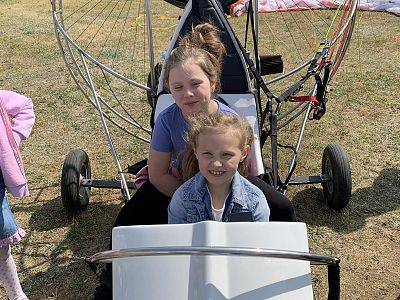 Spotkanie z pilotem motolotni