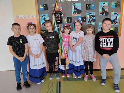 Nauka tańca na lekcji j. kaszubskiego