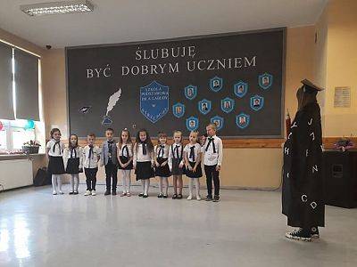 Ślubowanie uczniów klasy I