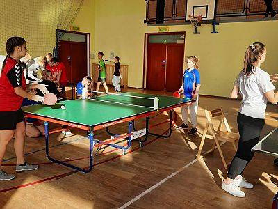 Turniej tenisa stołowego w naszej szkole