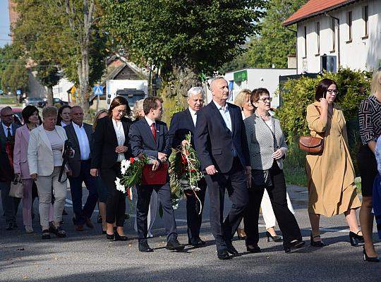 80. rocznica śmierci Bolesława Formeli w Szkole Podstawowej w Strzepczu