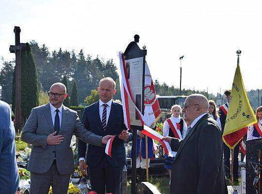 80. rocznica śmierci Bolesława Formeli w Szkole Podstawowej w Strzepczu