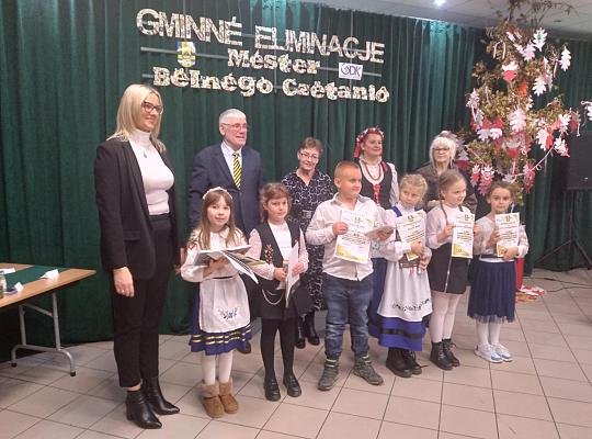 Gminne Eliminacje Konkursu Czytelniczego ,,Méster Bëlnégò Czëtaniô''