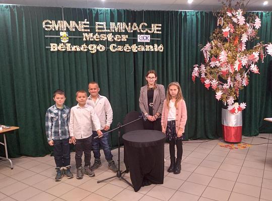 Gminne Eliminacje Konkursu Czytelniczego ,,Méster Bëlnégò Czëtaniô''