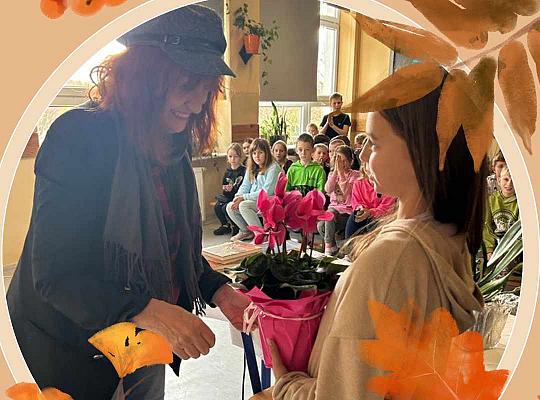 Grafika #0: Spotkanie z panią Barbarą Kosmowską