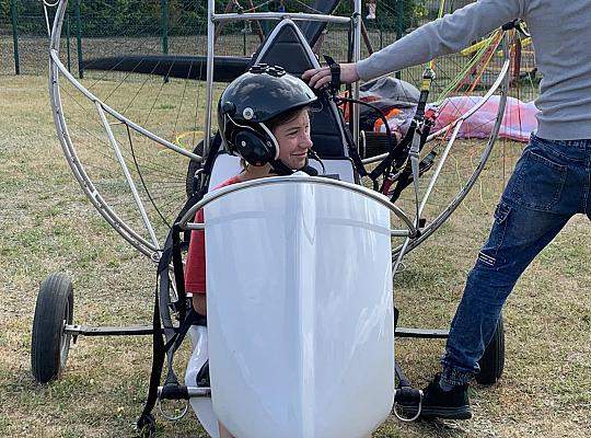 Grafika #7: Spotkanie z pilotem motolotni