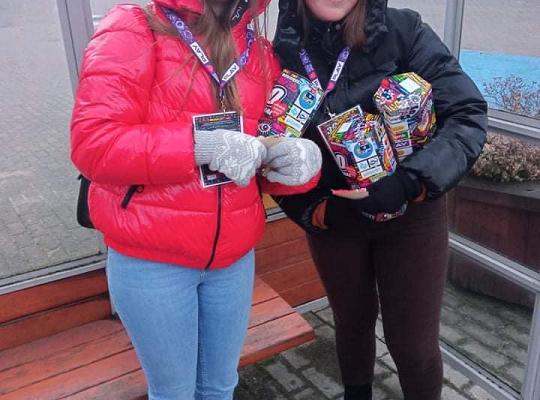 Grafika #1: Nasi uczniowie wolontariuszami akcji WOŚP