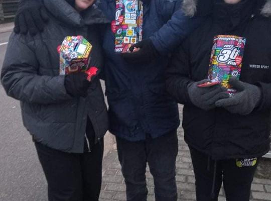 Grafika #2: Nasi uczniowie wolontariuszami akcji WOŚP