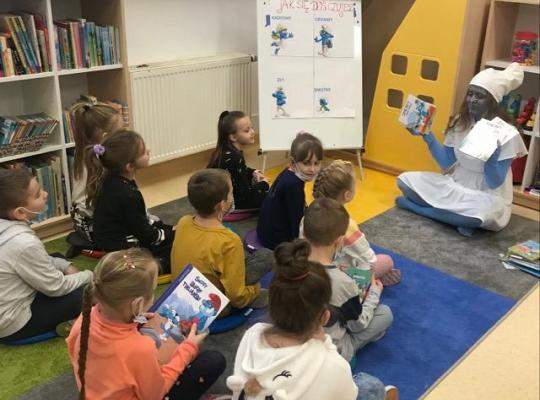 Grafika #2: Lekcja w bibliotece pt. ,,Swiat emocji