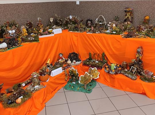 Grafika #2: Podsumowanie konkursów jesiennych w Gminnym Domu Kultury w Lini