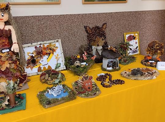 Grafika #5: Podsumowanie konkursów jesiennych w Gminnym Domu Kultury w Lini