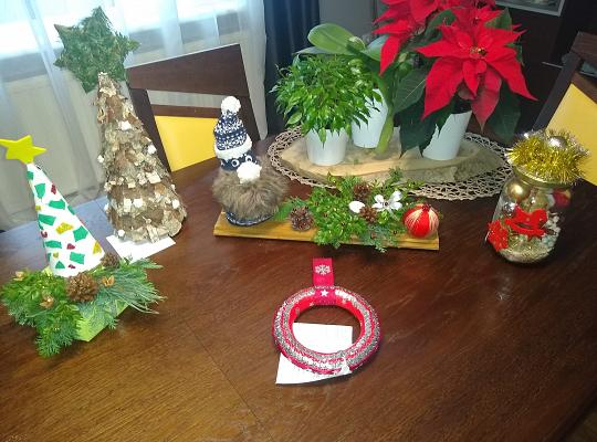 Grafika #0: Konkurs plastyczny Stroik Bożonarodzeniowy