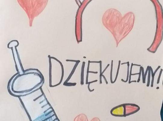 Grafika #0: PODZIĘKOWANIE DLA SŁUŻB MEDYCZNYCH W DOBIE WALKI Z KORONAWIRUSEM