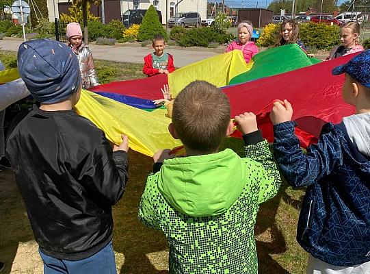 W ogródku sensorycznym