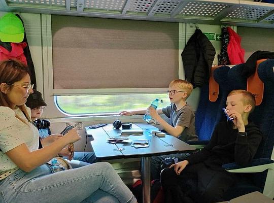 18. Wycieczka pociągiem do Poznania