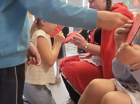 Zabawa andrzejkowa w klasach I - III