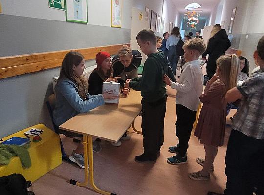 Zabawa andrzejkowa w klasach I - III