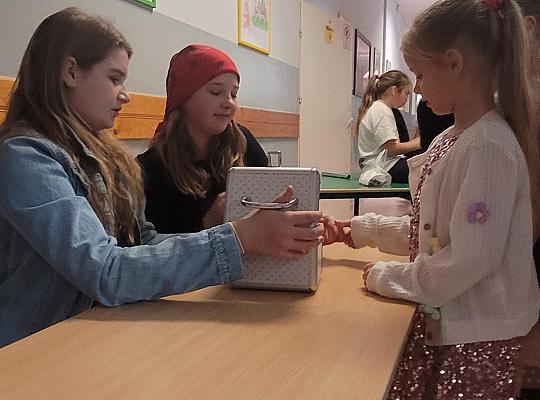 Zabawa andrzejkowa w klasach I - III