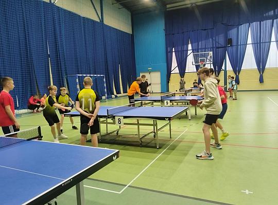 Powiatowe zawody tenisa stołowego