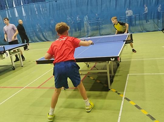 Powiatowe zawody tenisa stołowego