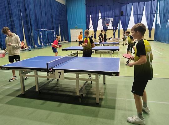 Powiatowe zawody tenisa stołowego