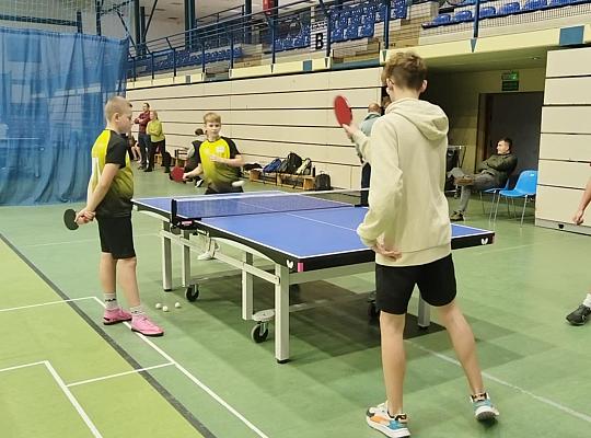 Powiatowe zawody tenisa stołowego