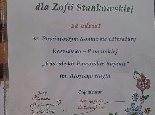 Powiatowy konkurs literatury kaszubsko-pomorskiej