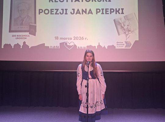 V Powiatowy Konkurs Recytatorski Poezji Jana Piepki