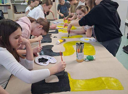 Przygotowania kibiców do meczu w Ergo Arenie