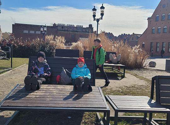 Uczniowie klas I - III na wycieczce w Gdańsku