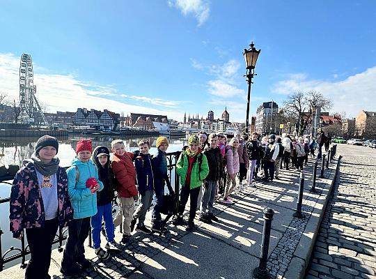 Uczniowie klas I - III na wycieczce w Gdańsku