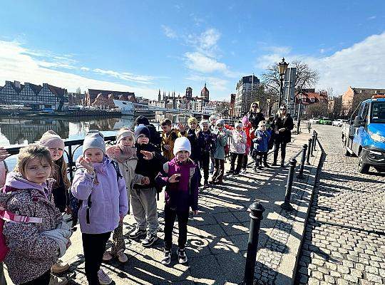 Uczniowie klas I - III na wycieczce w Gdańsku