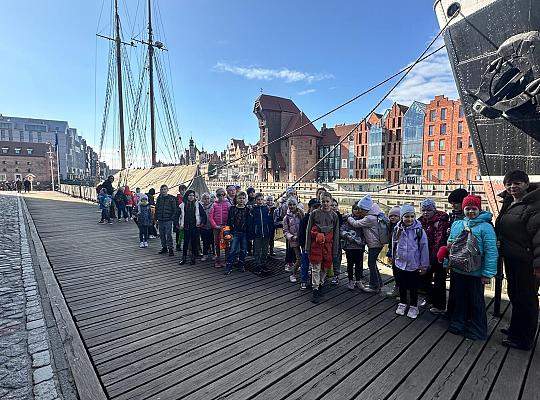 Uczniowie klas I - III na wycieczce w Gdańsku