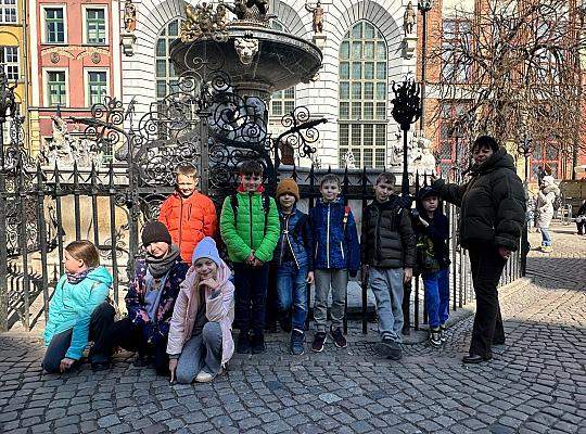 Uczniowie klas I - III na wycieczce w Gdańsku