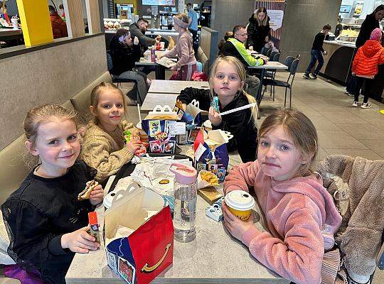 Uczniowie klas I - III na wycieczce w Gdańsku