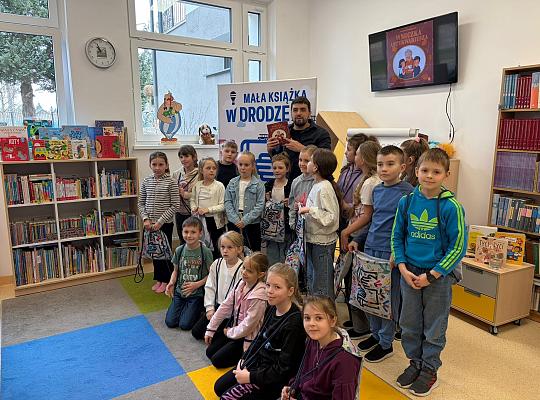 Warsztaty czytelnicze pt. „Mała książka w drodze”