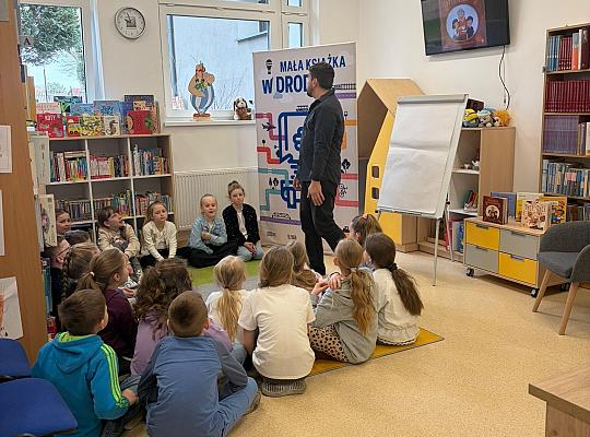 Warsztaty czytelnicze pt. „Mała książka w drodze”
