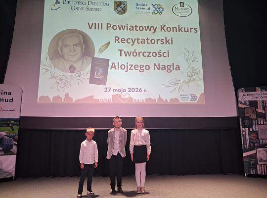 VIII Powiatowy Konkurs Recytatorski Twórczości Alojzego Nagla