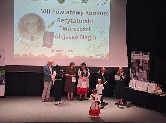 VIII Powiatowy Konkurs Recytatorski Twórczości Alojzego Nagla