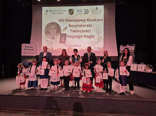 VIII Powiatowy Konkurs Recytatorski Twórczości Alojzego Nagla