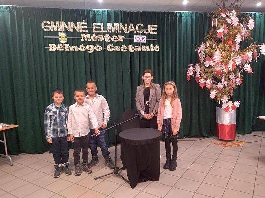 Gminne Eliminacje Konkursu Czytelniczego ,,Méster Bëlnégò Czëtaniô''