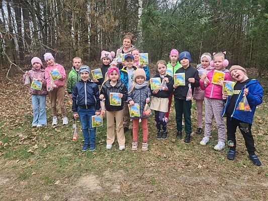 WIELKANOCNY ZAJĄCZEK W KLASIE PIERWSZEJ